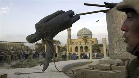 Once everywhere, Saddam’s image scrubbed from Baghdad